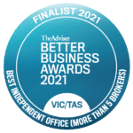 finalist seal VIC Best Independent Office more than 5 brokers